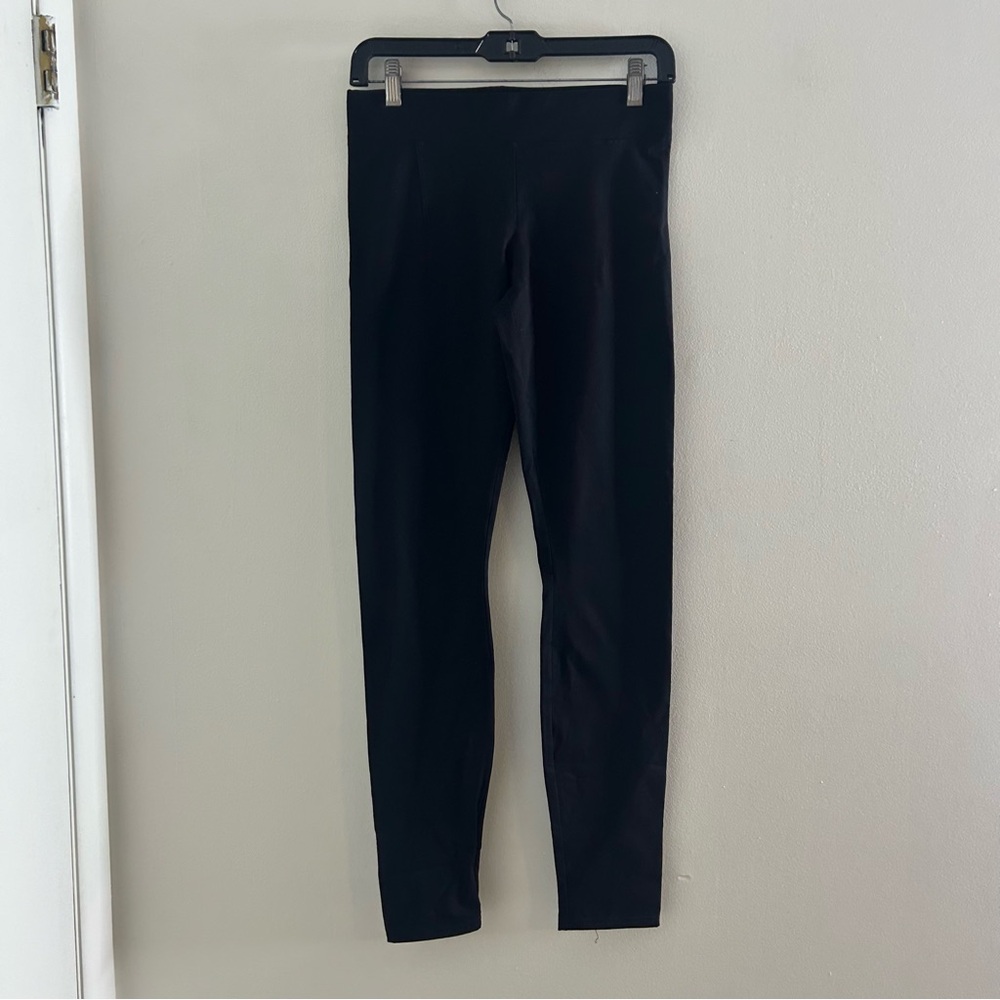 Helmut Lang Women’s Leggings Pull On Stretch Elastic Waist Black S Made In US